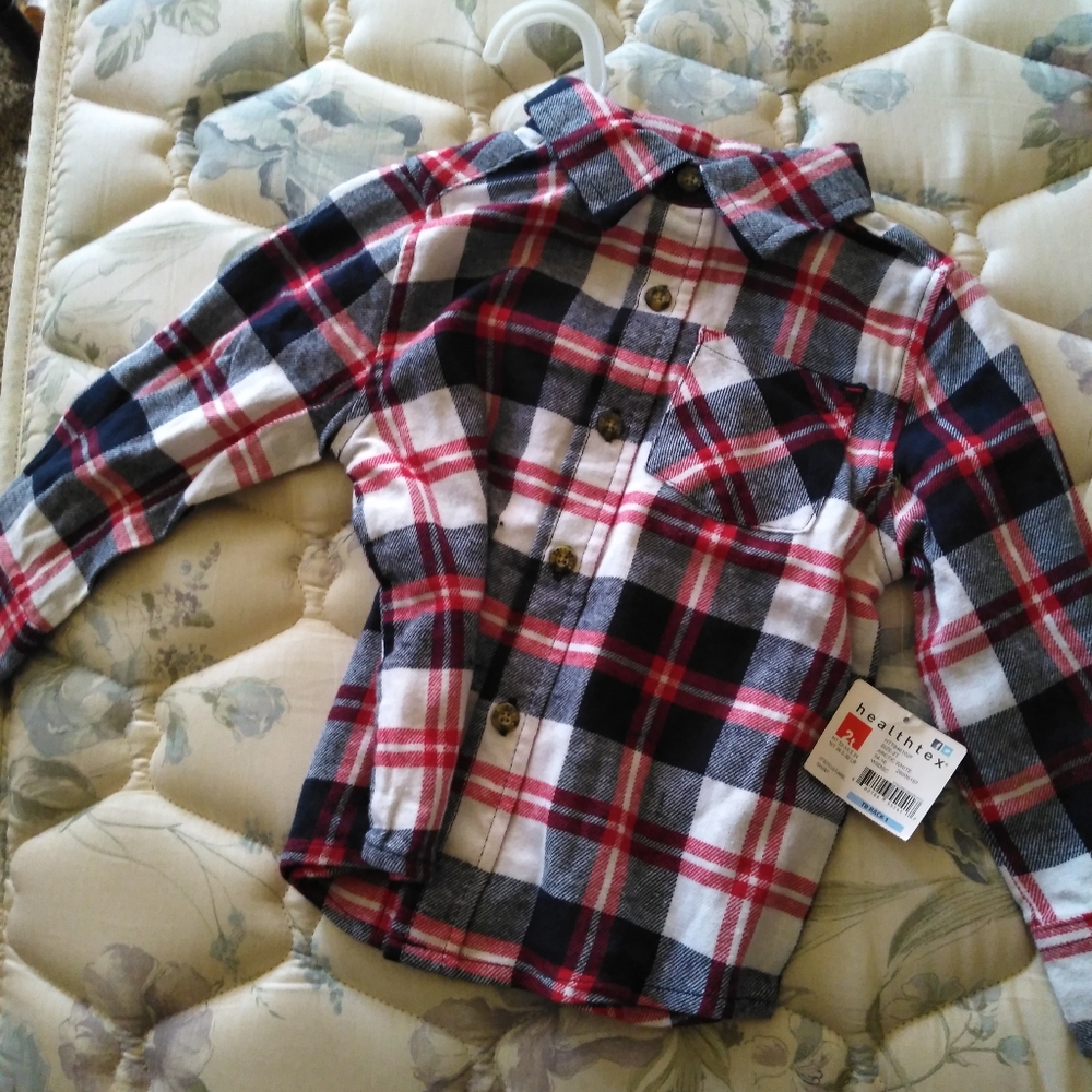 A dress shirt for a 2T